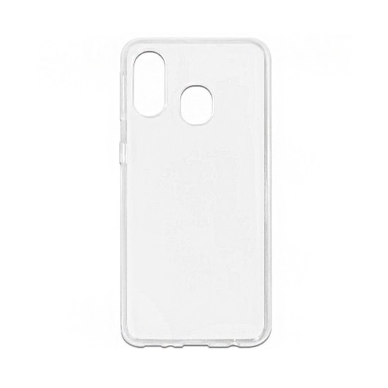 Capa de Silicone Macio para Samsung Galaxy A40 Transparente